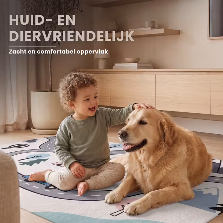 Vloerkleed - Kaart - Stad - Kindvriendelijk — 6