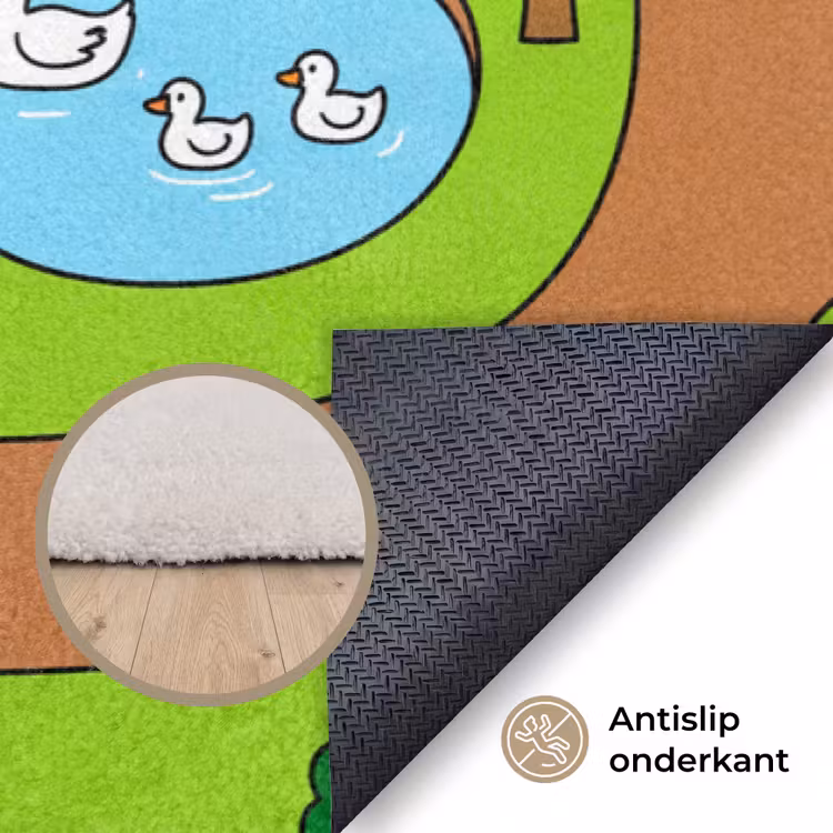 Vloerkleed - Platteland - Dieren - Cartoon — 4