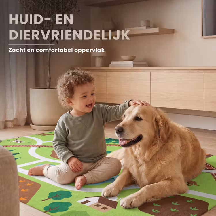 Vloerkleed - Platteland - Dieren - Illustratie — 6
