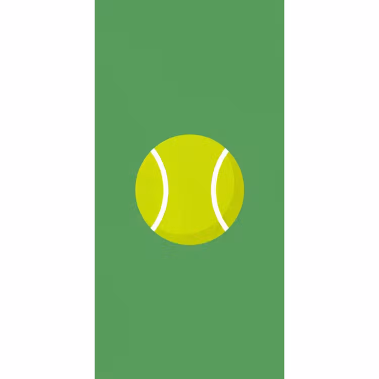 Behang - Bal - Geel - Sport - Groen - Illustratie — 2