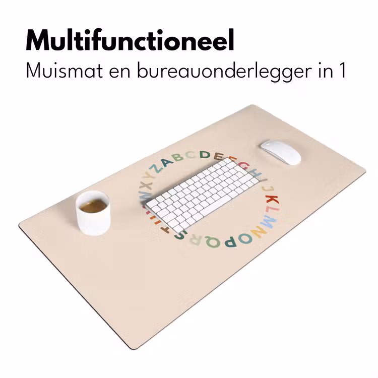 Bureau onderlegger - Alfabet - Cirkel - Educatie - Speels - Kleurrijk — 7