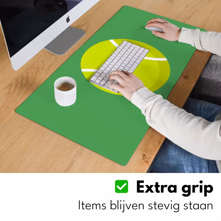 Bureau onderlegger - Bal - Geel - Sport - Groen - Illustratie — 6