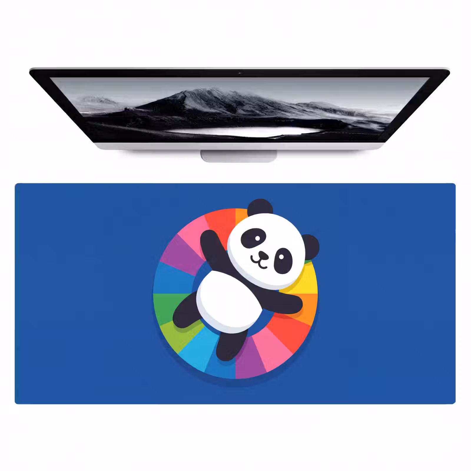 Bureau onderlegger - Dieren - Cartoon - Kleurrijk - Modern - Speels — 1