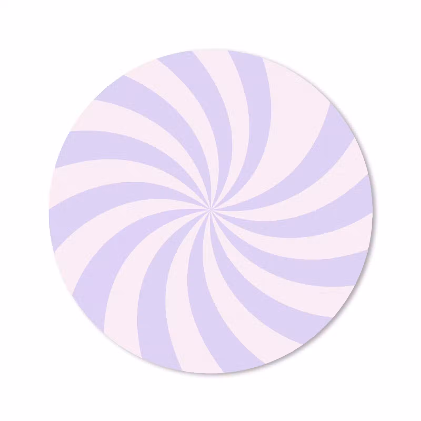 Muismat - Patroon - Spiraal - Abstract - Modern - Paars-Roze — 1