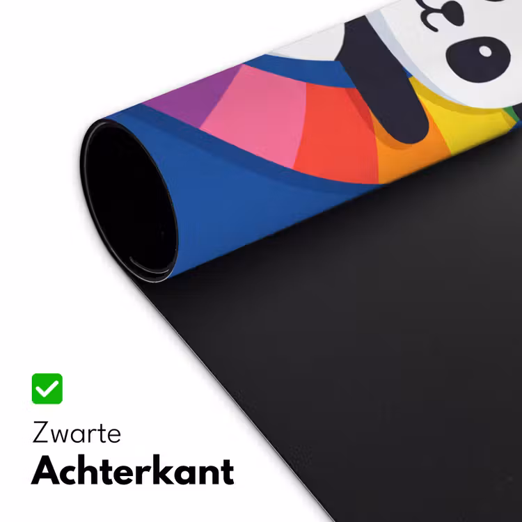 Bureau onderlegger - Dieren - Cartoon - Kleurrijk - Modern - Speels — 5