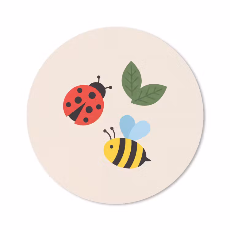 Muismat - Insect - Blad - Natuur - Speels - Illustratie — 1