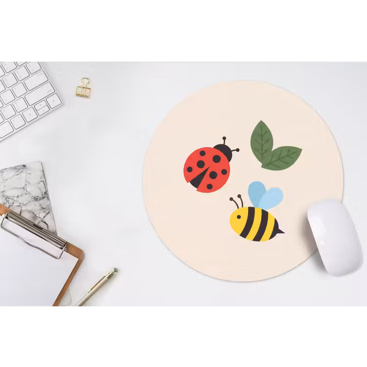 Muismat - Insect - Blad - Natuur - Speels - Illustratie — 2