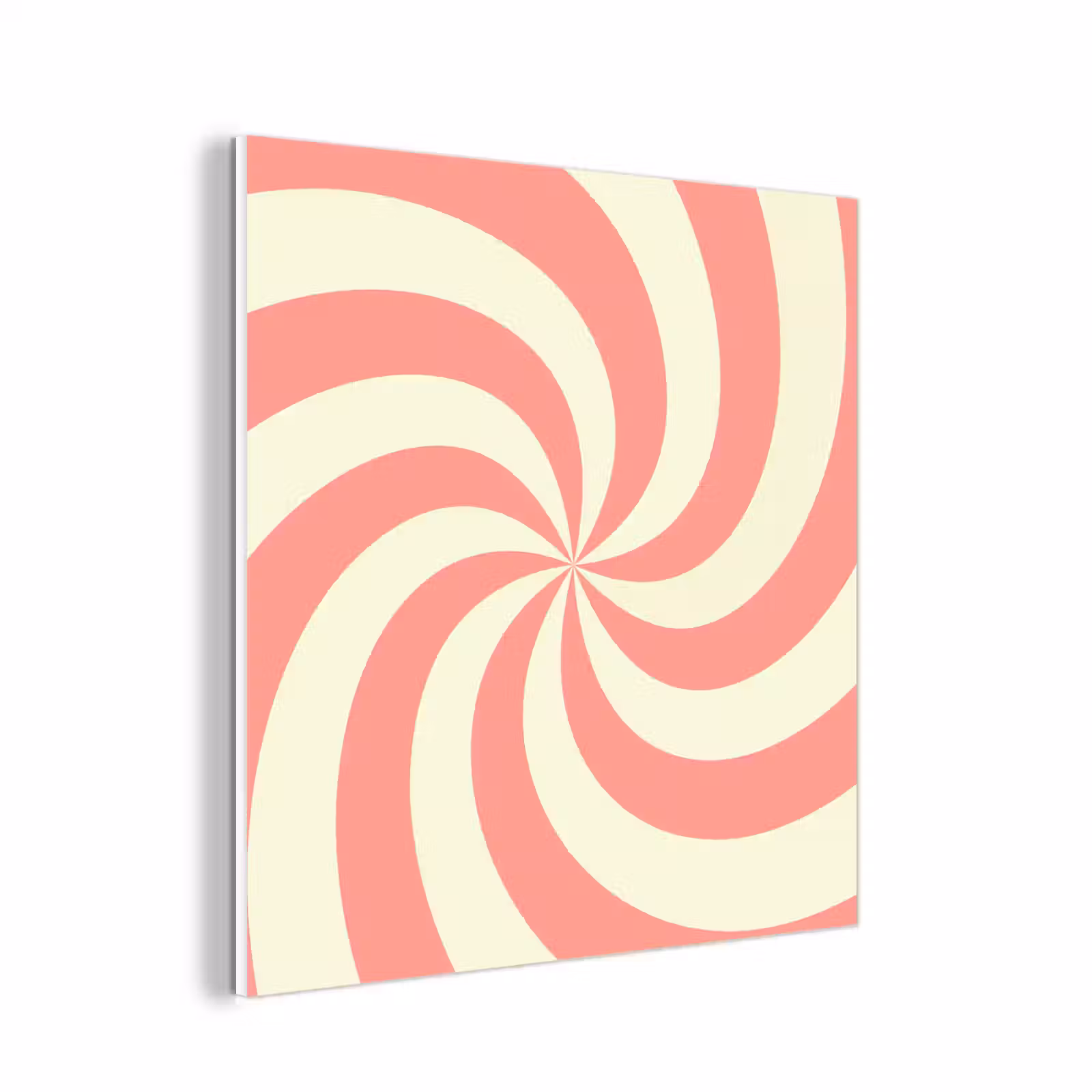 Forex - Spiraal - Patroon - Abstract - Roze - Beige — 1