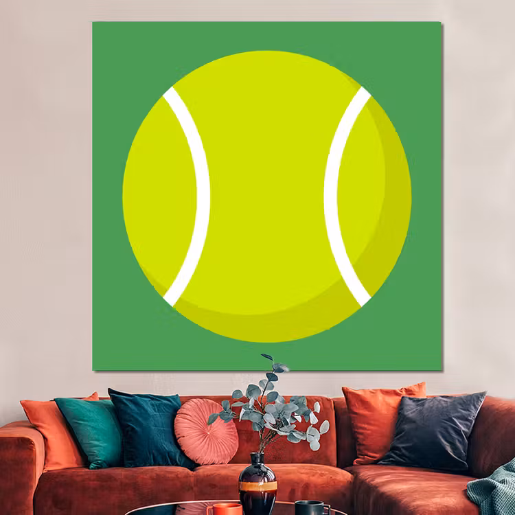 Forex - Bal - Geel - Sport - Groen - Illustratie — 3