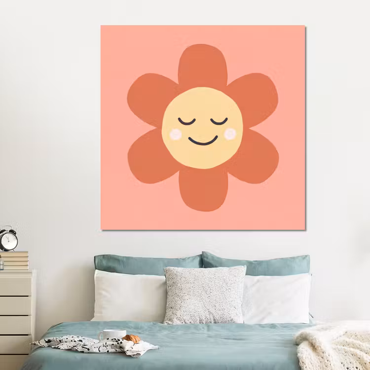 Forex - Bloemen - Tekenfilm - Kind - Roze — 2