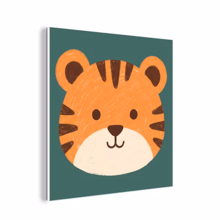 Forex - Dieren - Kop - Oranje - Illustratie - Modern — 1