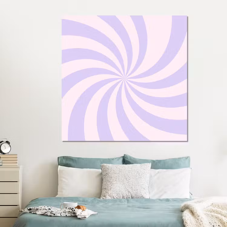 Forex - Patroon - Spiraal - Abstract - Modern - Paars-Roze — 2