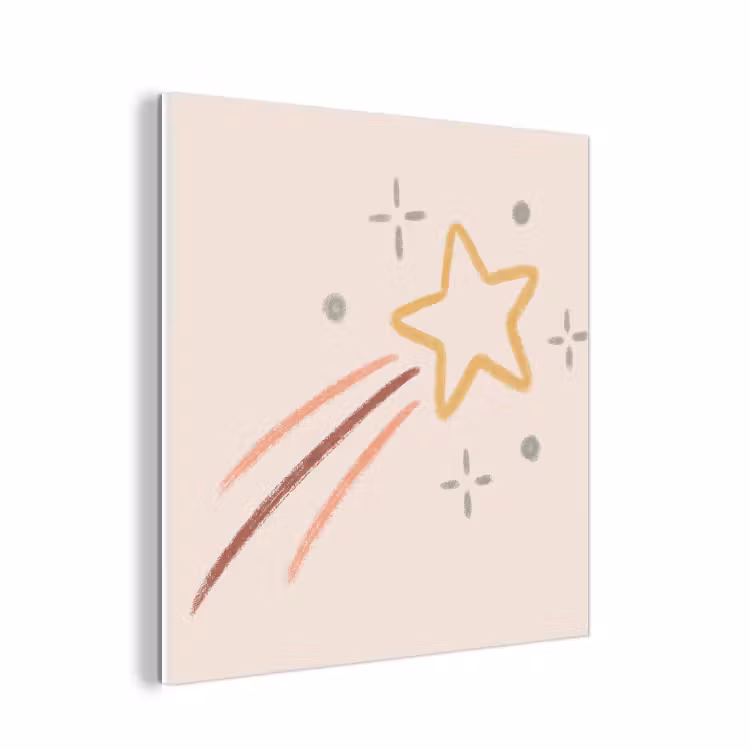 Forex - Ster - Vallend - Illustratie - Pastel — 1