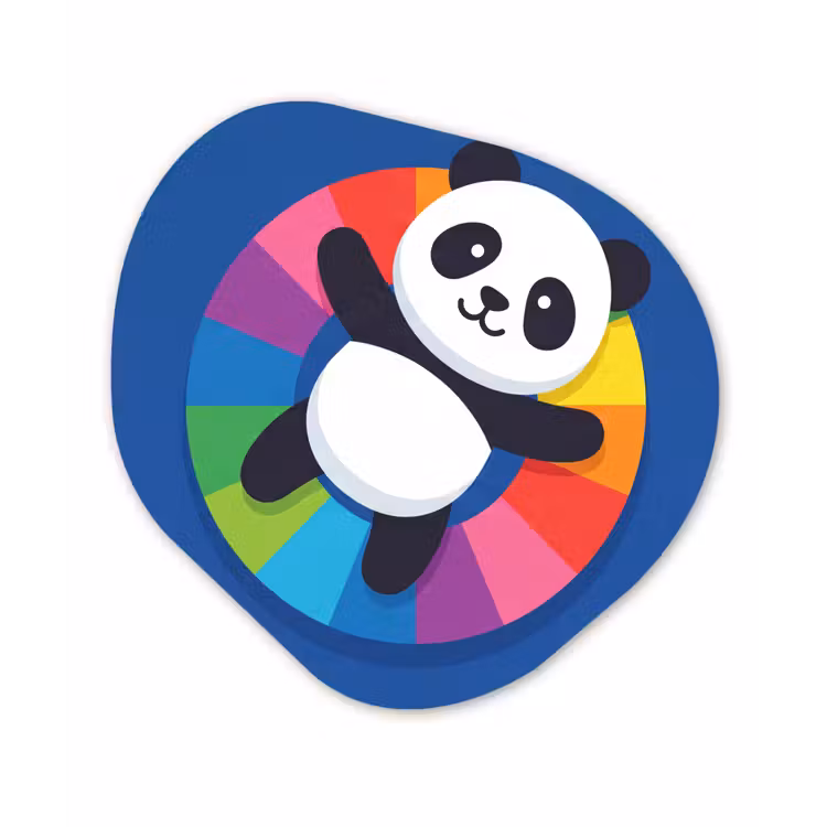 Organische schilderij - Aluminium - Dieren - Cartoon - Kleurrijk - Modern - Speels — 1