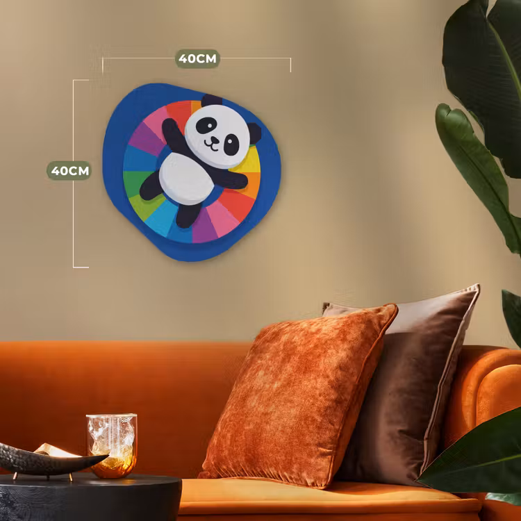 Organisch schilderij - Forex - Dieren - Cartoon - Kleurrijk - Modern - Speels — 4