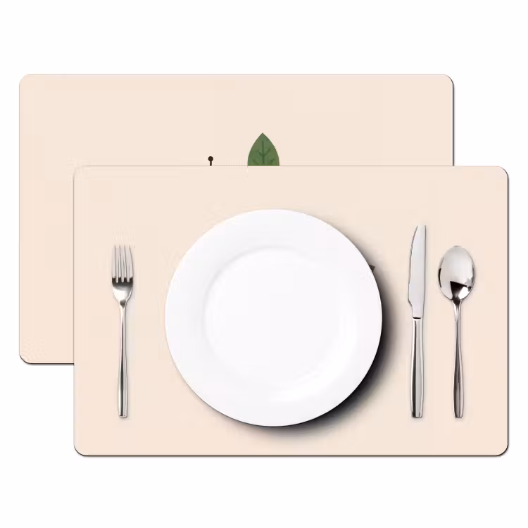 Placemat - 6 stuks - Insect - Blad - Natuur - Speels - Illustratie — 2