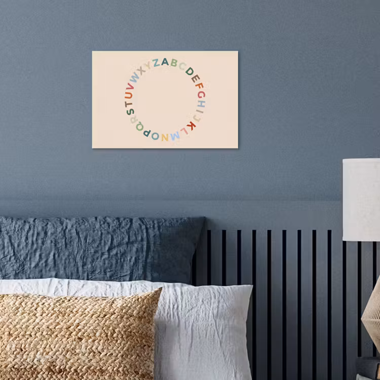Poster - Alfabet - Cirkel - Educatie - Speels - Kleurrijk — 3