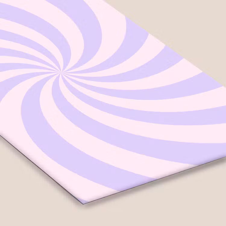 Poster met lijst - Patroon - Spiraal - Abstract - Modern - Paars-Roze — 7