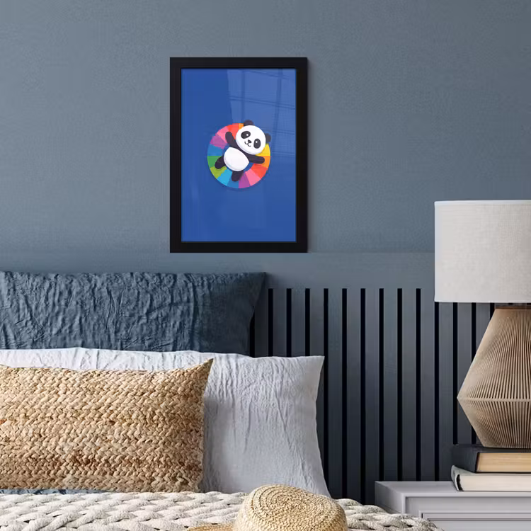 Poster met lijst - Dieren - Cartoon - Kleurrijk - Modern - Speels — 3