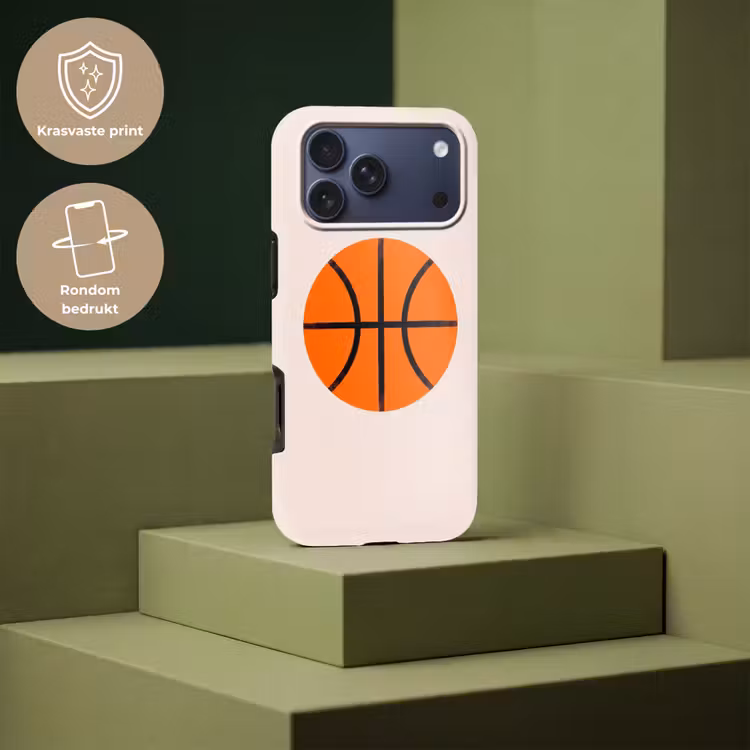 Telefoonhoesje Toughcase - Basketbal - Bal - Sport - Illustratie - Oranje — 7