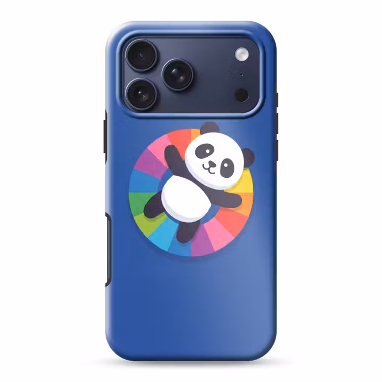 Telefoonhoesje Toughcase - Dieren - Cartoon - Kleurrijk - Modern - Speels — 1