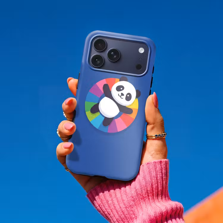Telefoonhoesje Toughcase - Dieren - Cartoon - Kleurrijk - Modern - Speels — 2