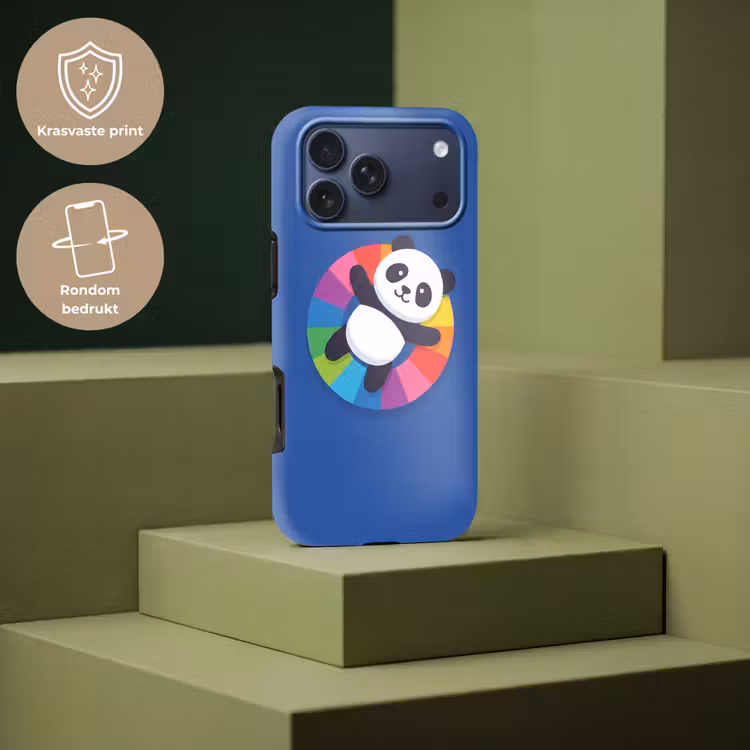 Telefoonhoesje Toughcase - Dieren - Cartoon - Kleurrijk - Modern - Speels — 7