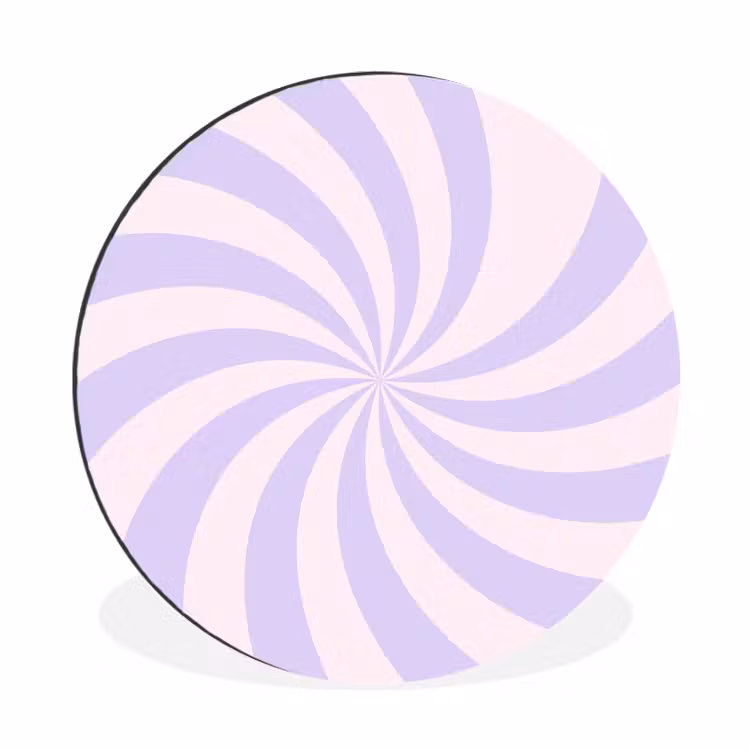 Patroon - Spiraal - Abstract - Modern - Paars-Roze — 1