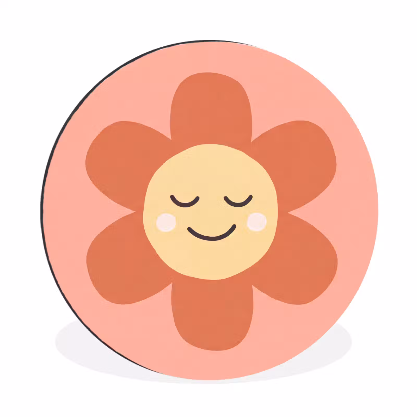 Bloemen - Tekenfilm - Kind - Roze — 1