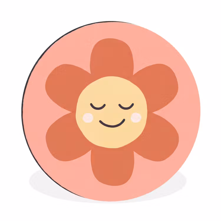 Bloemen - Tekenfilm - Kind - Roze — 1