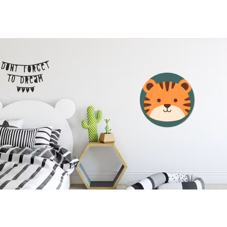 Dieren - Kop - Oranje - Illustratie - Modern — 5