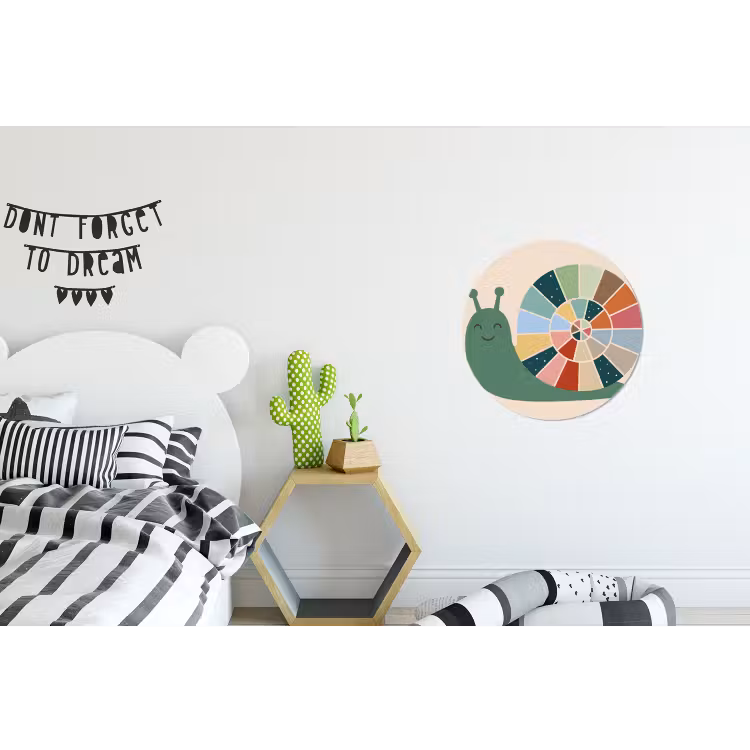Dieren - Slak - Kleurrijk - Illustratie — 5