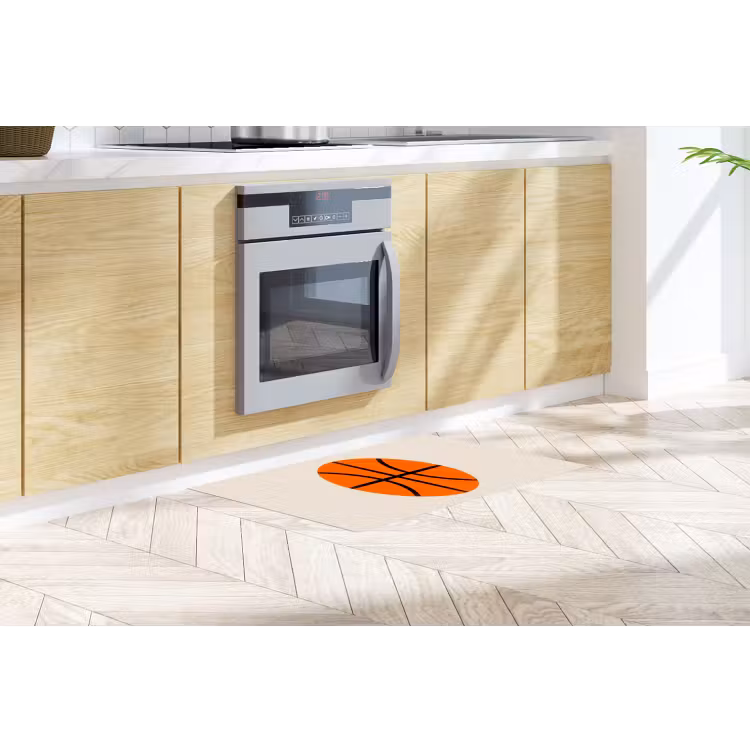 Keukenloper - Basketbal - Bal - Sport - Illustratie - Oranje — 2
