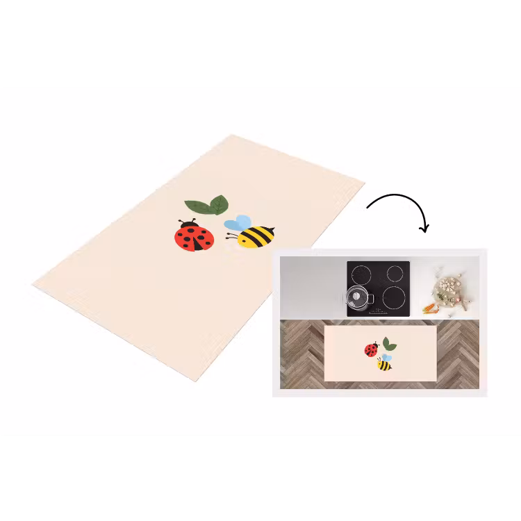 Keukenloper - Insect - Blad - Natuur - Speels - Illustratie — 1