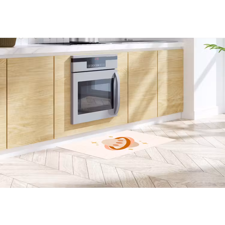 Keukenloper - Planeet - Ringen - Ruimte - Illustratie - Beige — 2