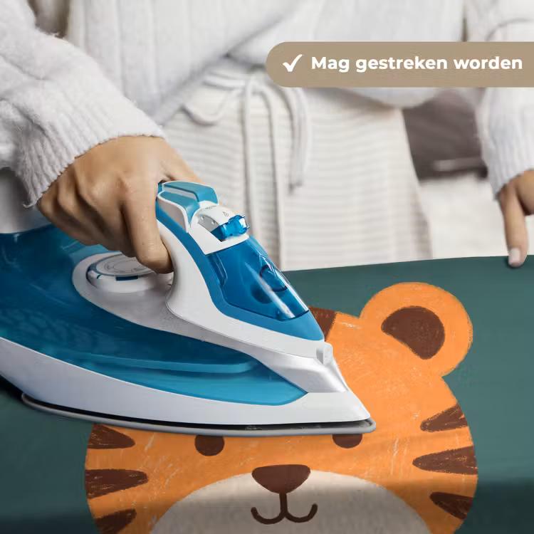 Wandkleed - Dieren - Kop - Oranje - Illustratie - Modern — 6