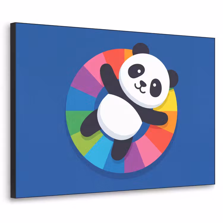 Art Frame - Dieren - Cartoon - Kleurrijk - Modern - Speels — 1