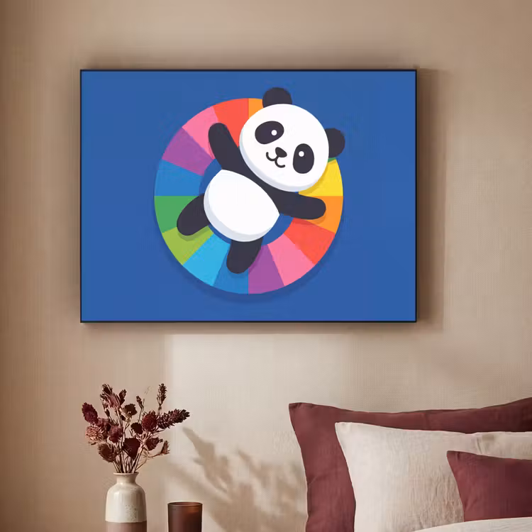 Art Frame - Dieren - Cartoon - Kleurrijk - Modern - Speels — 3