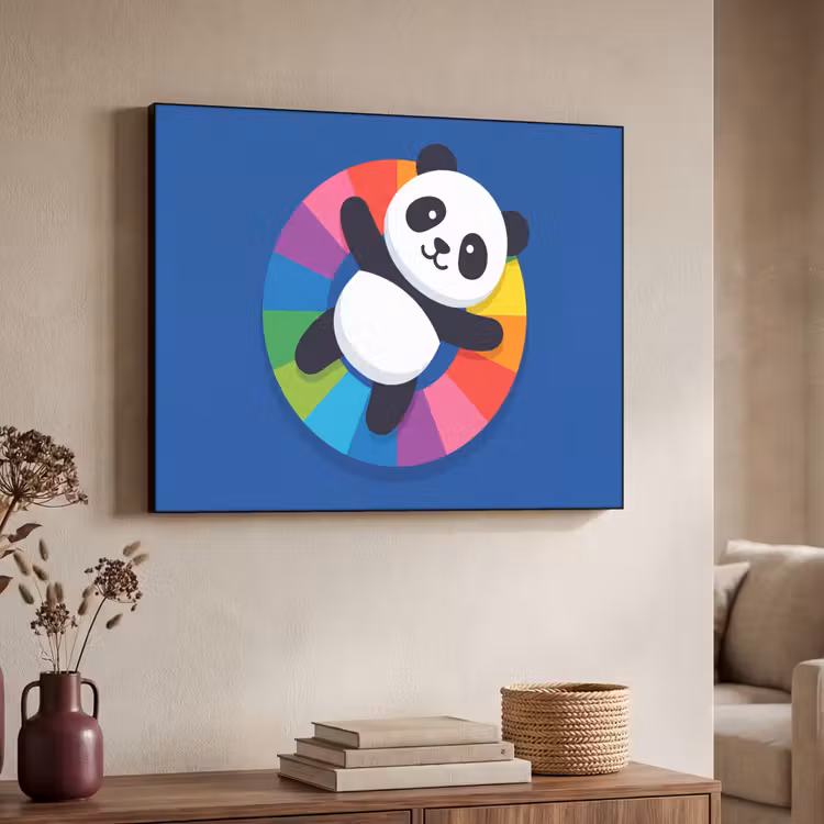 Art Frame - Dieren - Cartoon - Kleurrijk - Modern - Speels — 7