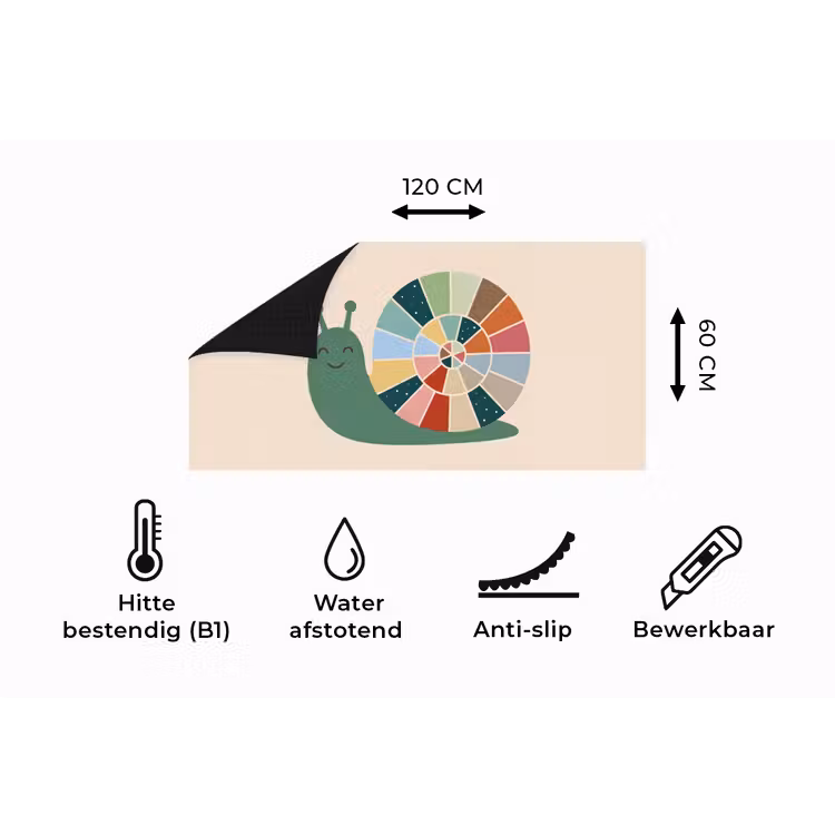 Keukenloper - Dieren - Slak - Kleurrijk - Illustratie — 5