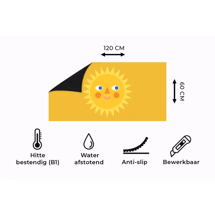 Keukenloper - Zon - Gezicht - Zomer - Illustratie - Geel — 5