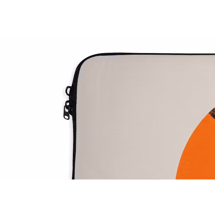 Laptophoes - Basketbal - Bal - Sport - Illustratie - Oranje — 5