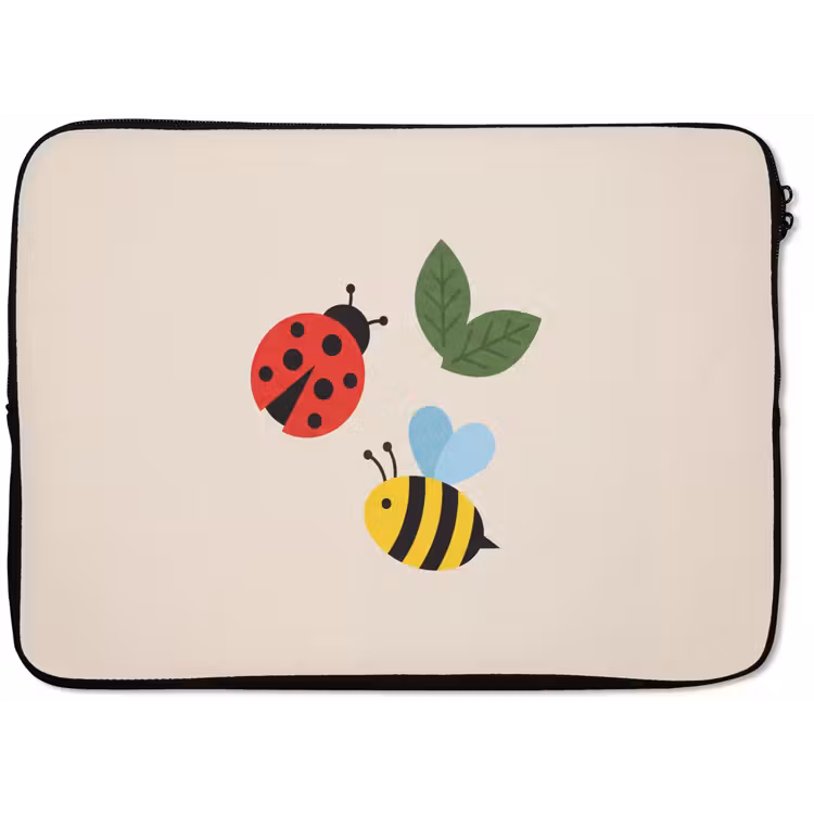 Laptophoes - Insect - Blad - Natuur - Speels - Illustratie — 1