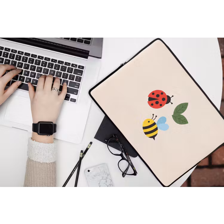 Laptophoes - Insect - Blad - Natuur - Speels - Illustratie — 3