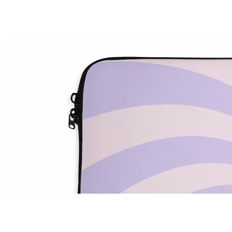 Laptophoes - Patroon - Spiraal - Abstract - Modern - Paars-Roze — 5