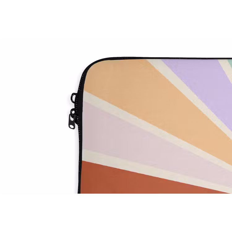 Laptophoes - Zon - Stralen - Vrolijk - Kleurrijk - Abstract — 5