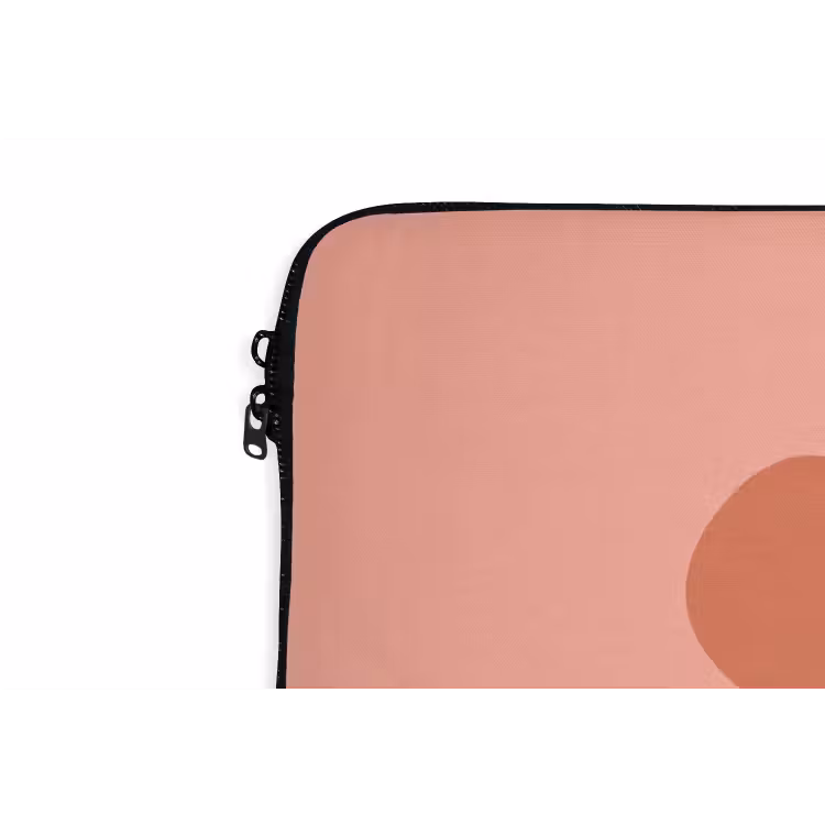 Laptophoes - Bloemen - Tekenfilm - Kind - Roze — 5