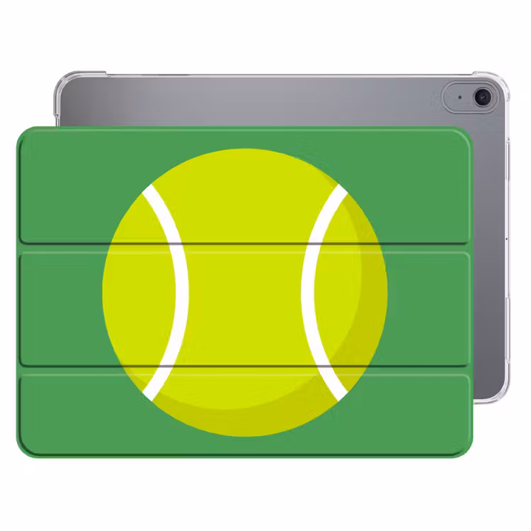 iPad hoes - Bal - Geel - Sport - Groen - Illustratie — 1