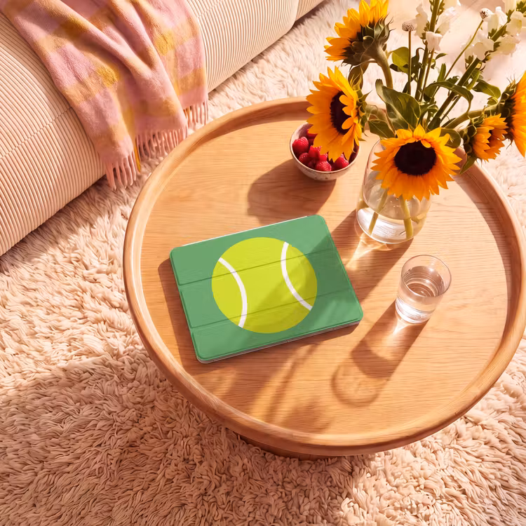 iPad hoes - Bal - Geel - Sport - Groen - Illustratie — 2