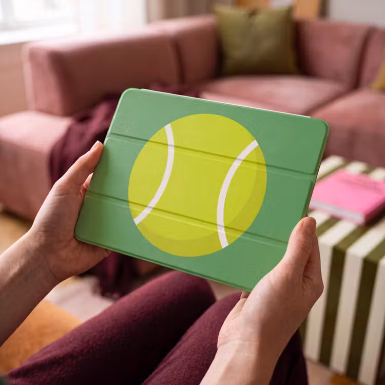 iPad hoes - Bal - Geel - Sport - Groen - Illustratie — 4